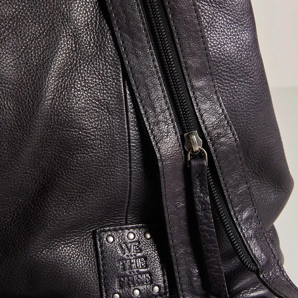 FREE PEOPLE We the Free Leather Backpack MSRP $128
